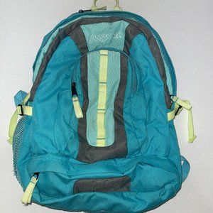 JANSPORT Teal/Gray/LimeGreen BackPack